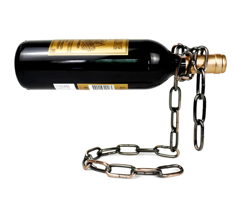 Miracle Iron Chain Wine Bottle Holder
