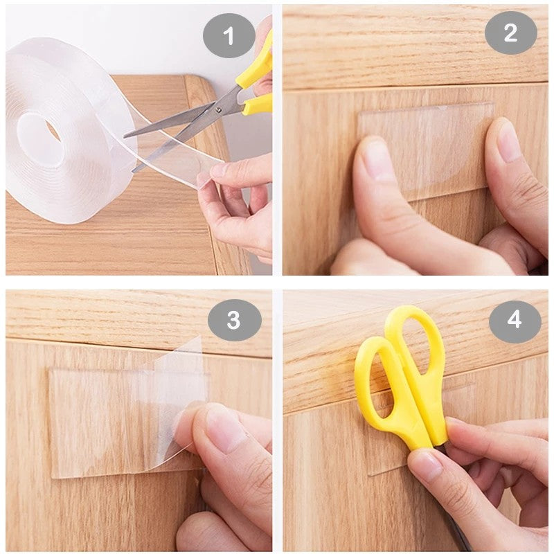 Nano Double Sided Tape -Transparent