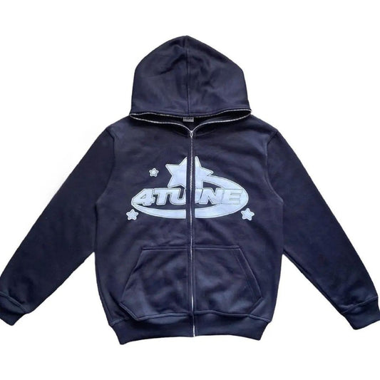 Star Printed Hoody