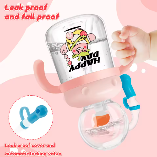 Children's Whale Water Bottle - Leakproof