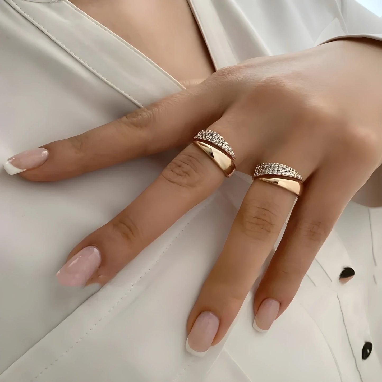 Elegant Adjustable Ring