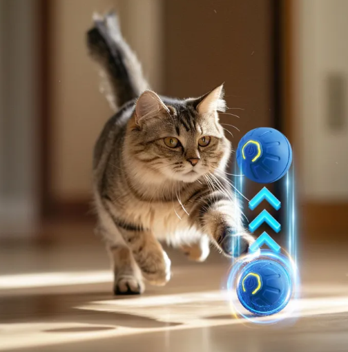 Interactive Smart Pet Toy Ball