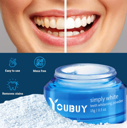 Teeth Whitening & Brightening Powder
