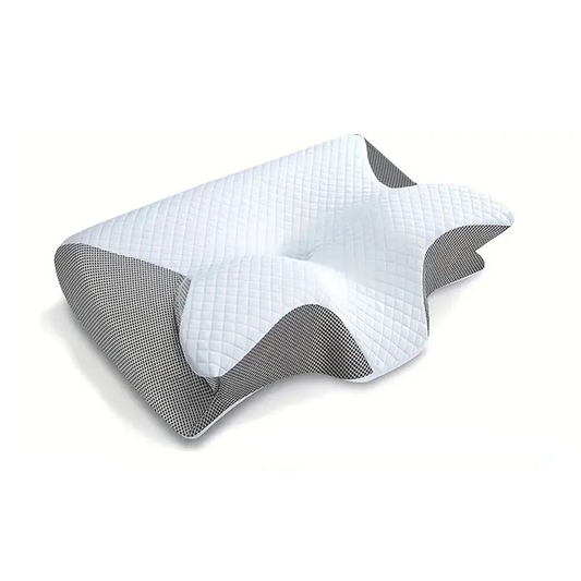 Ergonomic Neck Pillow w/ Memory Foam