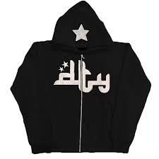 Star Printed Hoody